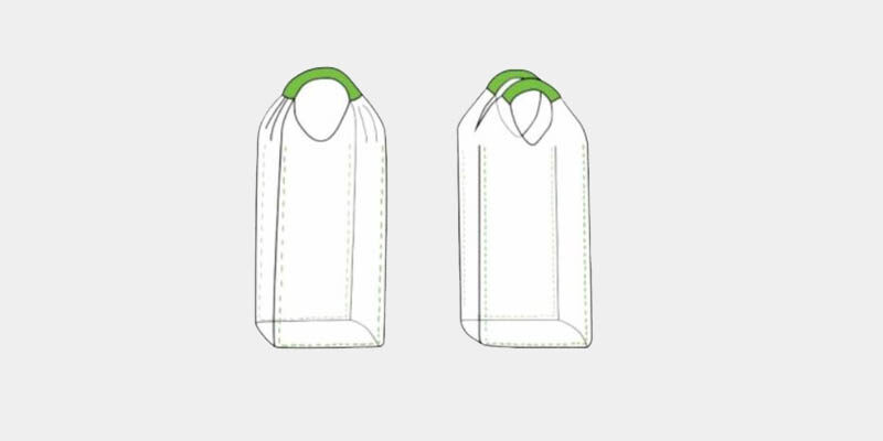 White Plastic Loop Carry Bags – Buy White Plastic Shopping Bags Online at  Best Prices